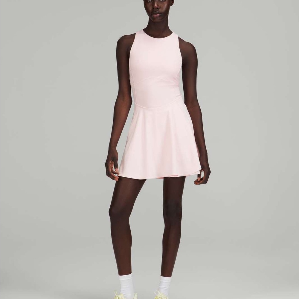 Lululemon Court Crush Dress Strawberry Milkshake Size 10